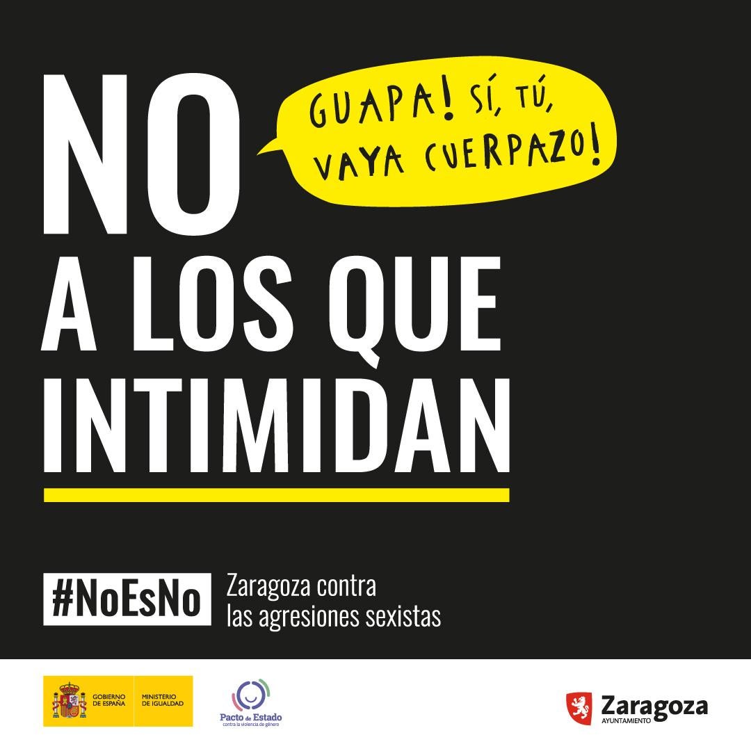 Zaragoza, contra las agresiones sexistas Zaragoza, contra las agresiones sexistas
