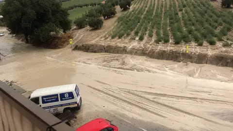 Montefrío Tromba de agua