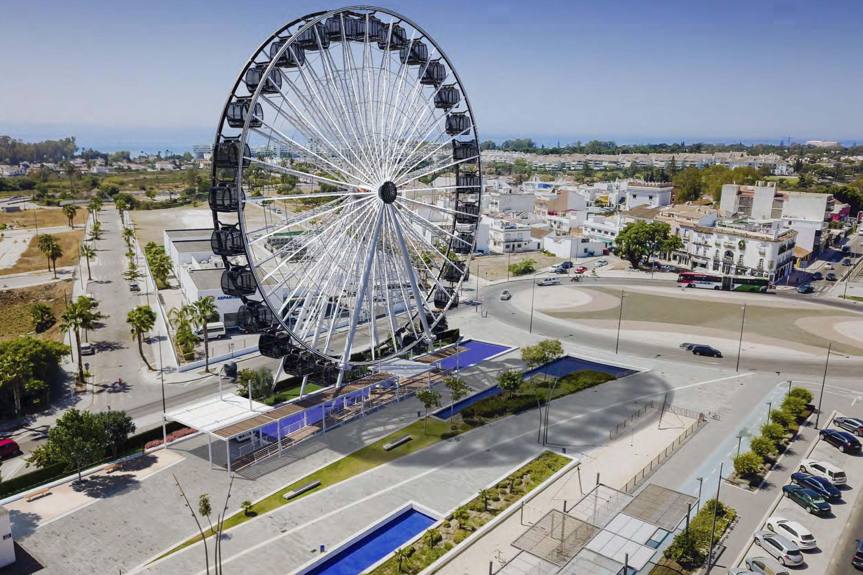 El Ayuntamiento de Marbella recupera el proyecto de la noria panorámica de 50 metros de altura para el bulevar de San Pedro Alcántara El Ayuntamiento de Marbella recupera el proyecto de la noria panorámica de 50 metros de altura para el bulevar de San Pedro Alcántara