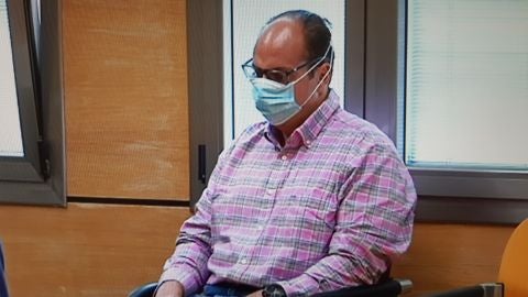 El acusado durante el juicio que se celebra en la Audiencia de Ciudad Real El acusado durante el juicio que se celebra en la Audiencia de Ciudad Real