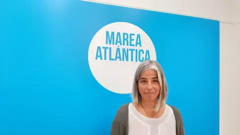 María García Voceira de Marea Atlántica en A Coruña
