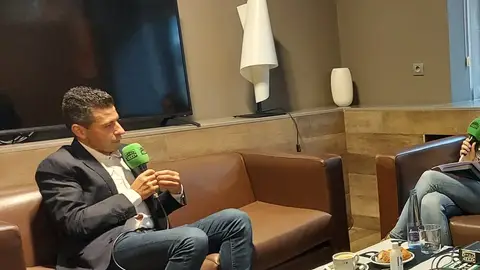 Andrés Díaz Almorzo no Hotel Rías Bajas