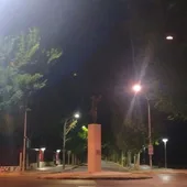 Iluminación led Avenida de los Estudiantes de Valdepeñas Iluminación led Avenida de los Estudiantes de Valdepeñas