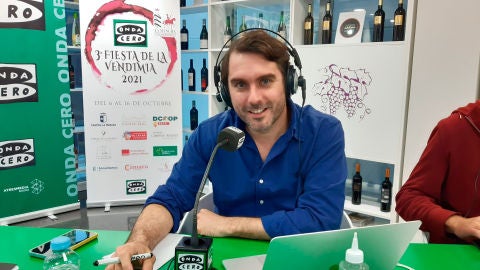 Rafa Latorre desde la Torre del Vino en Socuéllamos