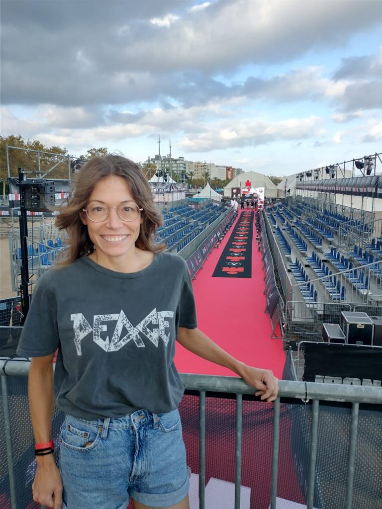 Susana Luaces: "En Aragón hay una gran afición a los triatlones" Susana Luaces: "En Aragón hay una gran afición a los triatlones"