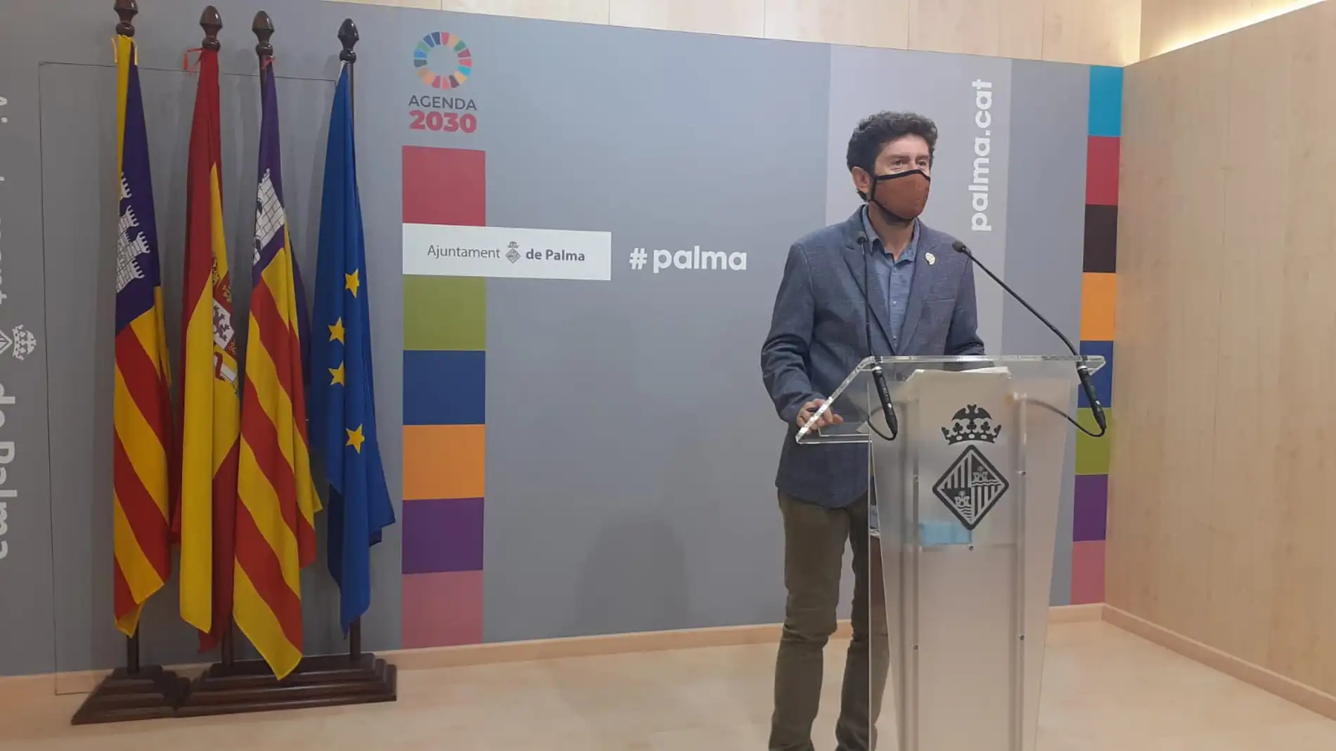 Alberto Jarabo, Portavoz en el Ayuntamiento de Palma. 