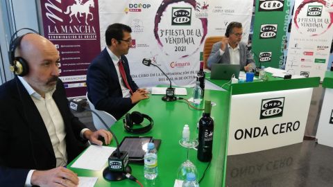 José Manuel Caballero durante la entrevista de Carlos Alsina José Manuel Caballero durante la entrevista de Carlos Alsina