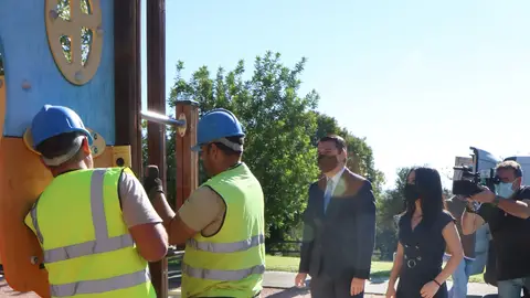 Obras en la Ciudad de los niños Obras en la Ciudad de los niños