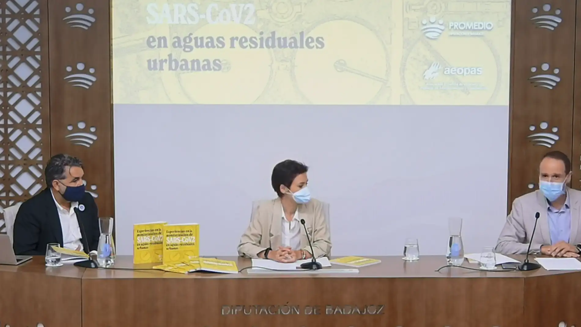 La Diputación de Badajoz participa en un estudio de aguas residuales que anticipa el conocimiento de casos de coronavirus y sus posibles variantes