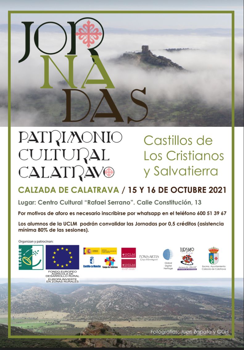 Calzada de Calatrava celebra este fin de semana las primeras jornadas de Patrimonio Cultural Calatravo, Castillos de los Cristianos y Salvatierra Calzada de Calatrava celebra este fin de semana las primeras jornadas de Patrimonio Cultural Calatravo, Castillos de los Cristianos y Salvatierra