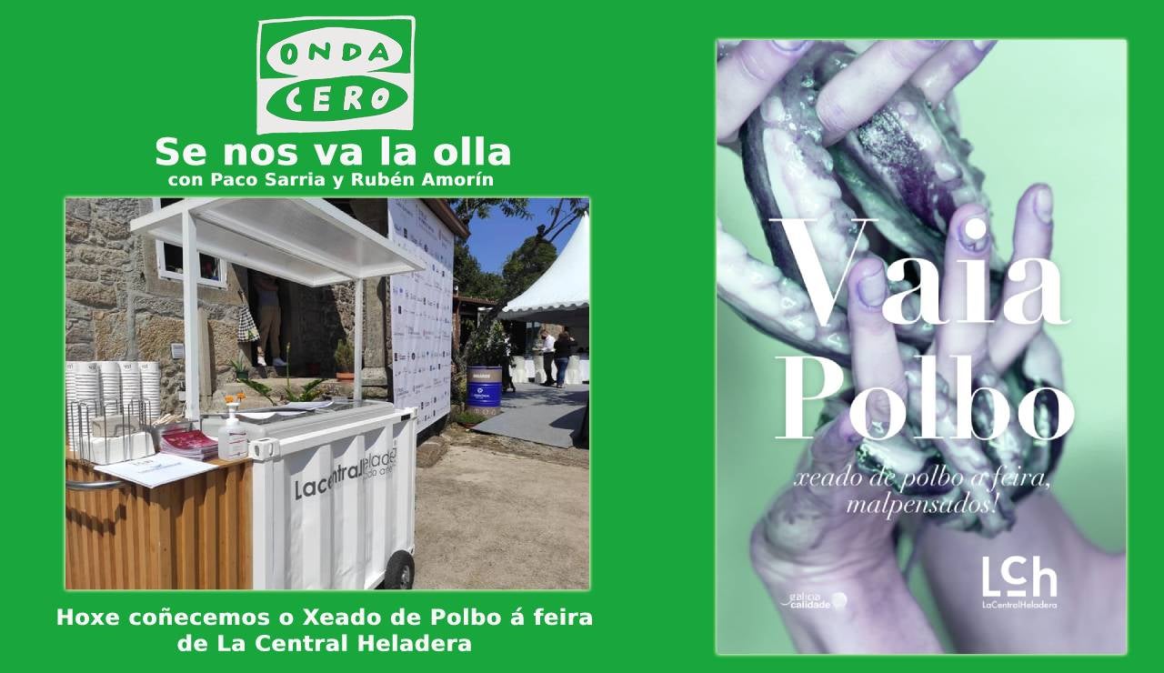 O xeado de Pulpo de La Central Heladera O xeado de Pulpo de La Central Heladera