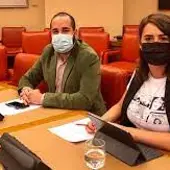 González Caballero y López Zamora en el Congreso de los Diputados González Caballero y López Zamora en el Congreso de los Diputados