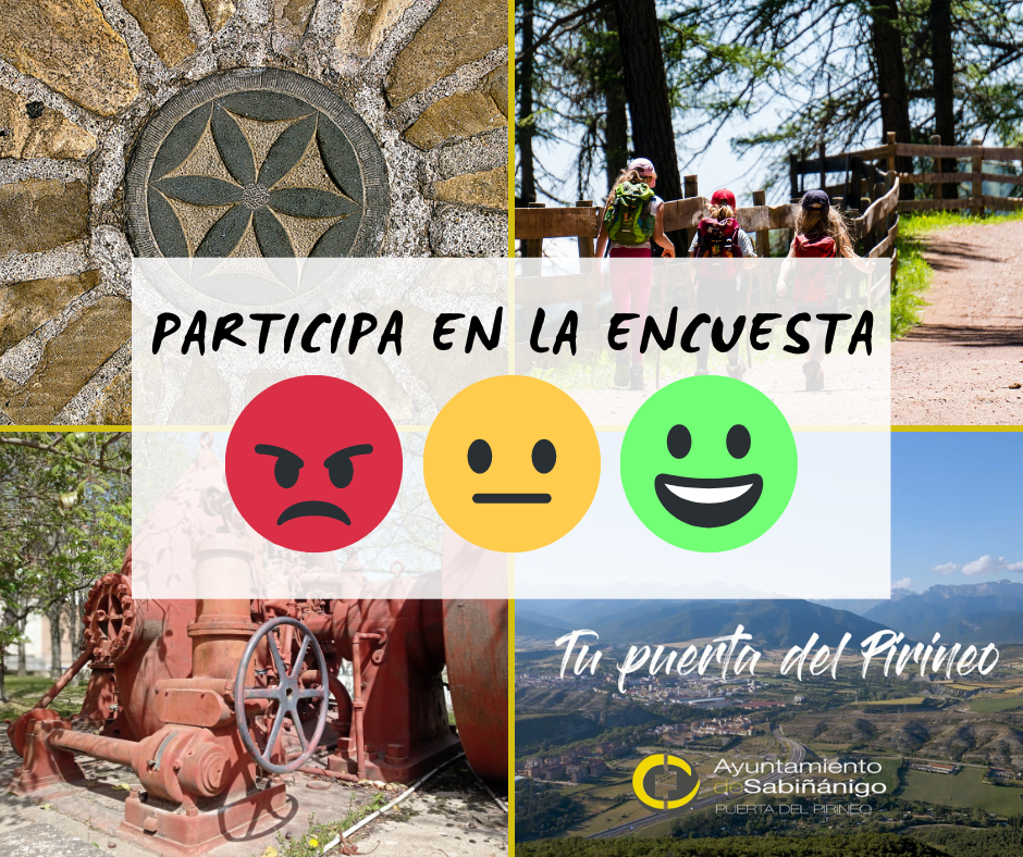 Encuesta participativa sobre turismo en Sabiñánigo Encuesta participativa sobre turismo en Sabiñánigo