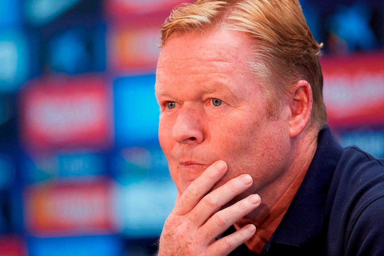 Koeman: "Podemos aspirar a ganar LaLiga" Koeman: "Podemos aspirar a ganar LaLiga"