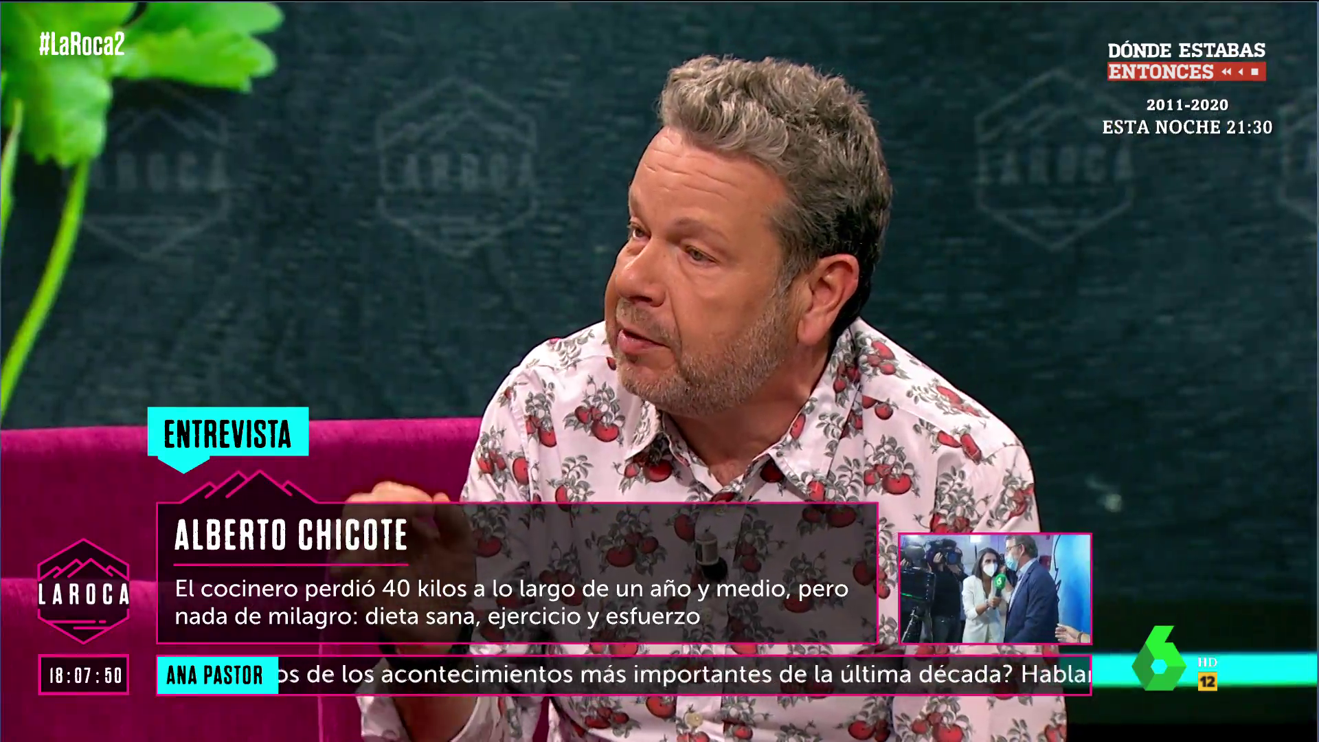 Alberto Chicote revela cómo logró perder 40 kilos en un año y medio Alberto Chicote revela cómo logró perder 40 kilos en un año y medio