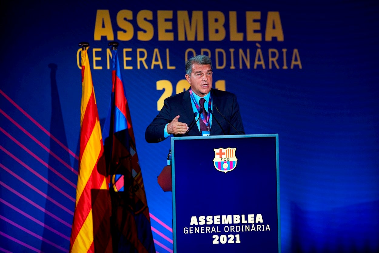 Joan Laporta: "Son las peores cuentas de la historia del Barça" Joan Laporta: "Son las peores cuentas de la historia del Barça"