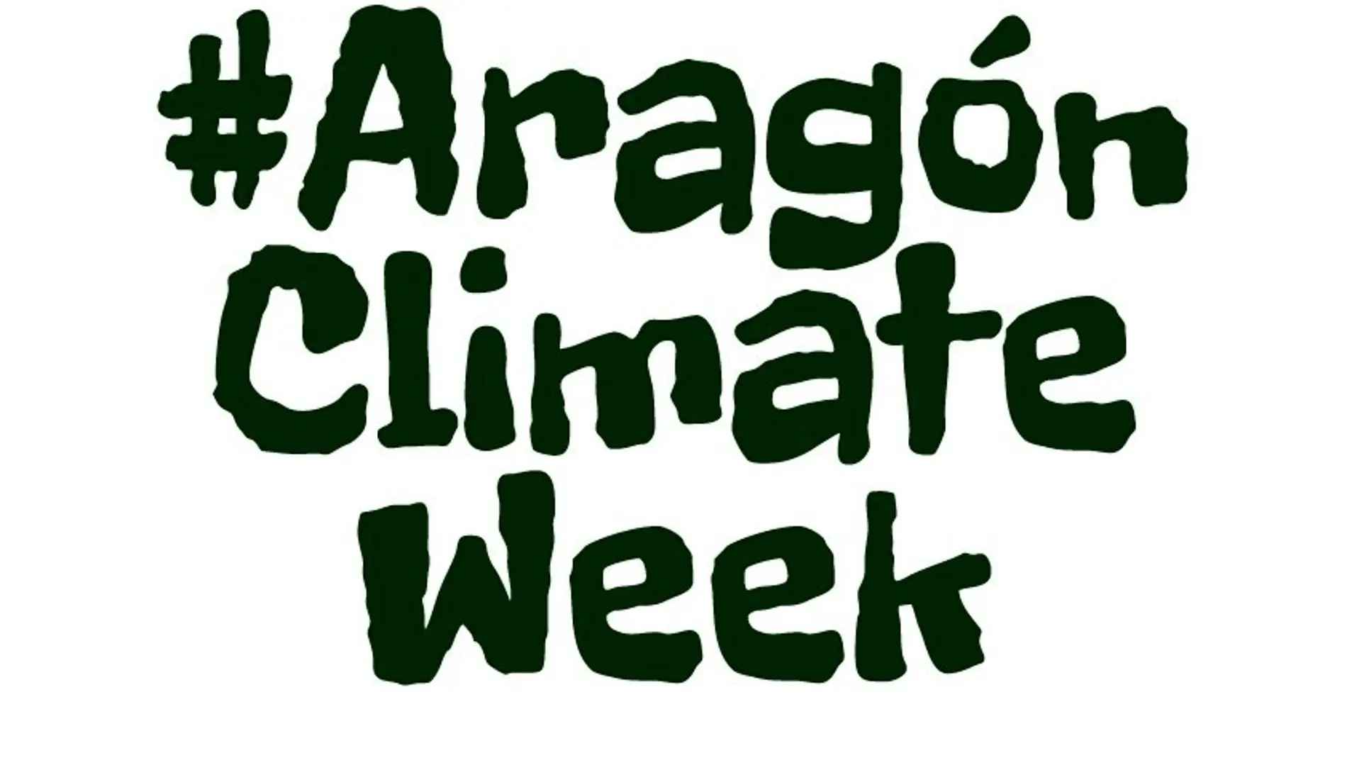 Cartel de la 'Aragón Climate Week'