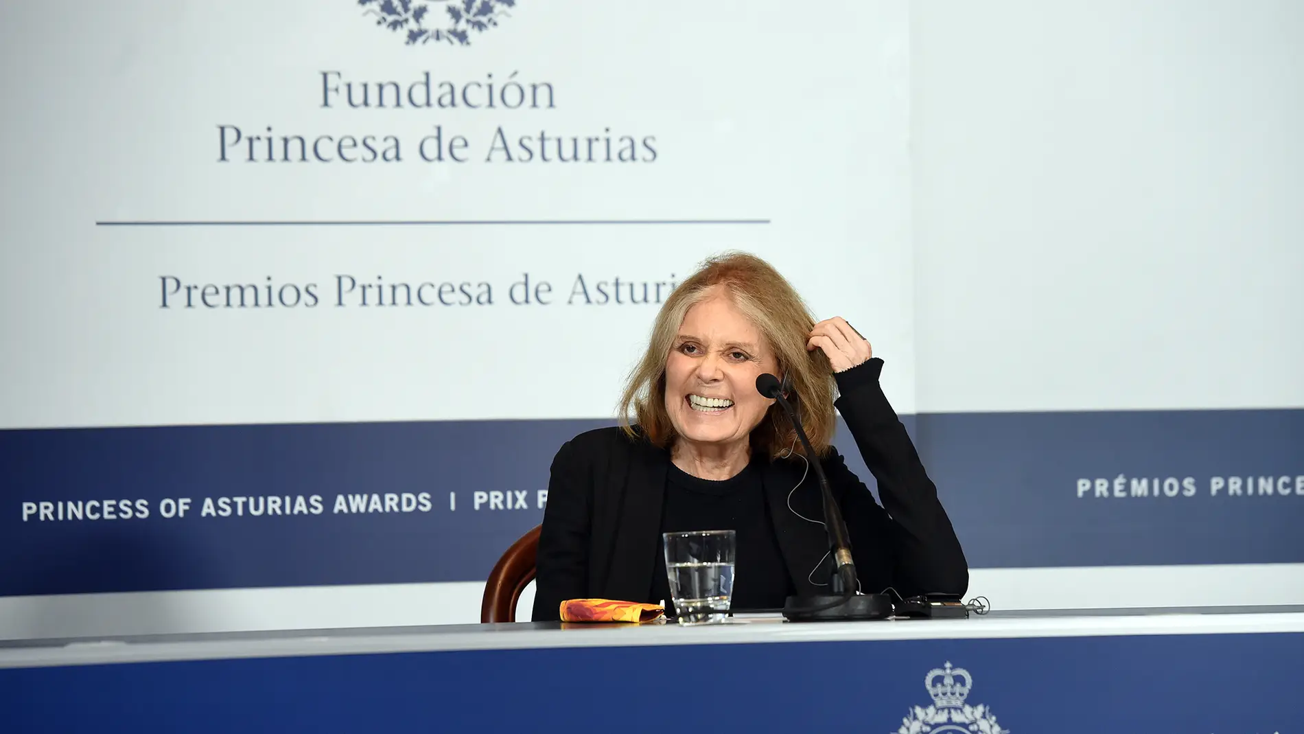 Gloria Steinem, Premio Princesa de Asturias de Comunicación y Humanidades 