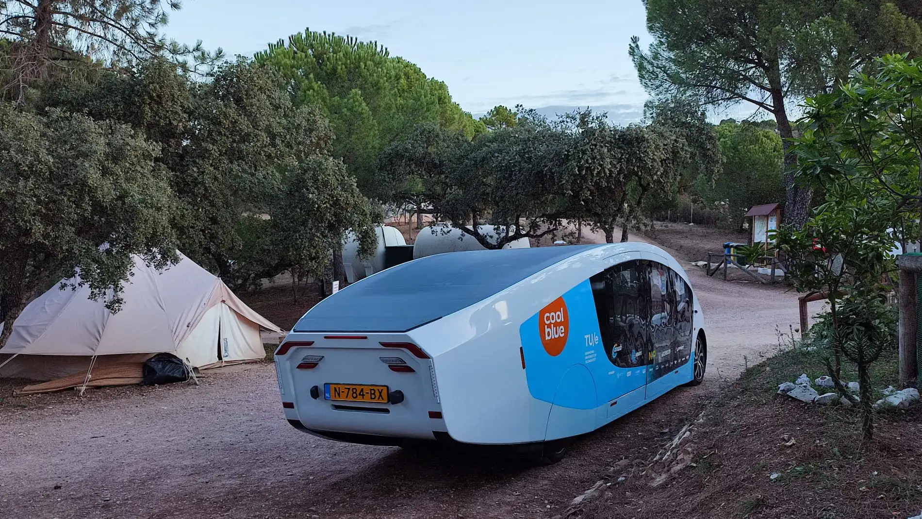 Stella Vita, en el parque de Los Villares