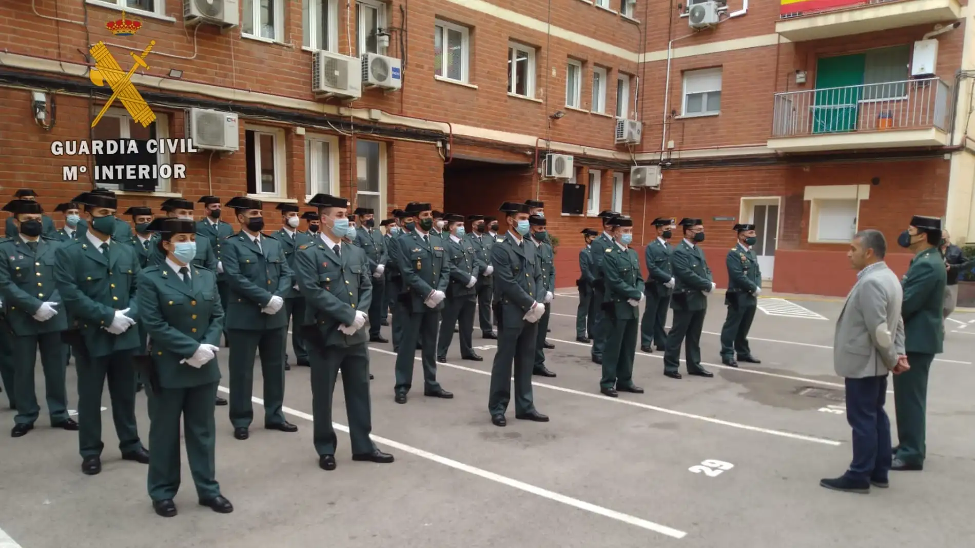 44 efectivos más en la Guardia Civil en la provincia