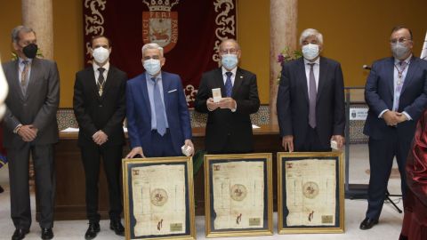 La entrega de los galardones se ha realizado en el Palacio de Orleans Borbón La entrega de los galardones se ha realizado en el Palacio de Orleans Borbón
