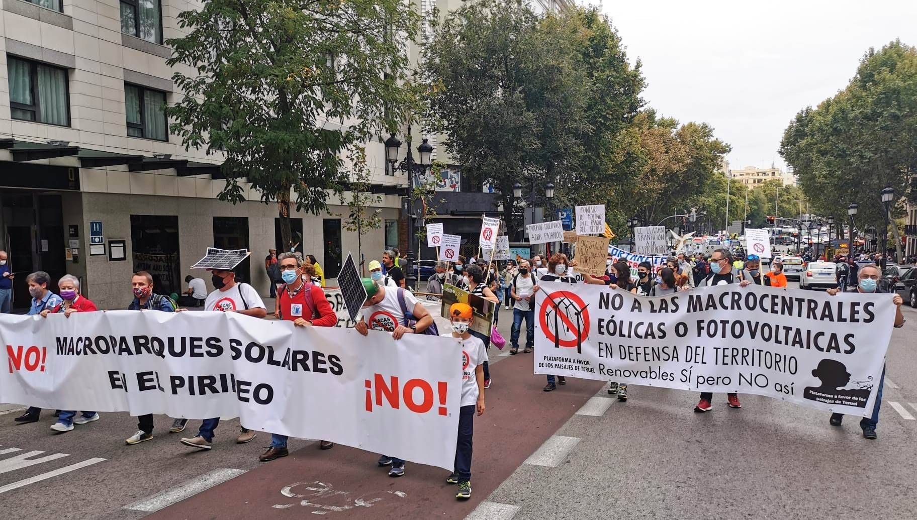 El Pirineo lleva su reivindicación a Madrid El Pirineo lleva su reivindicación a Madrid