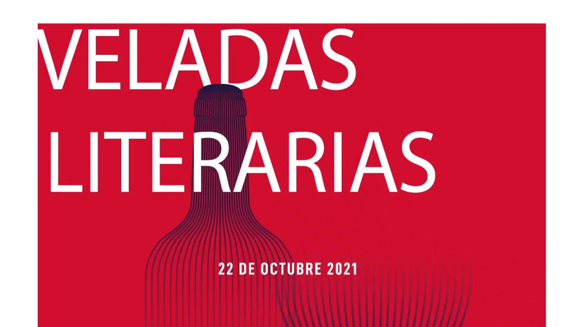 Cartel anunciador de las Veladas con Manuel Vilas 