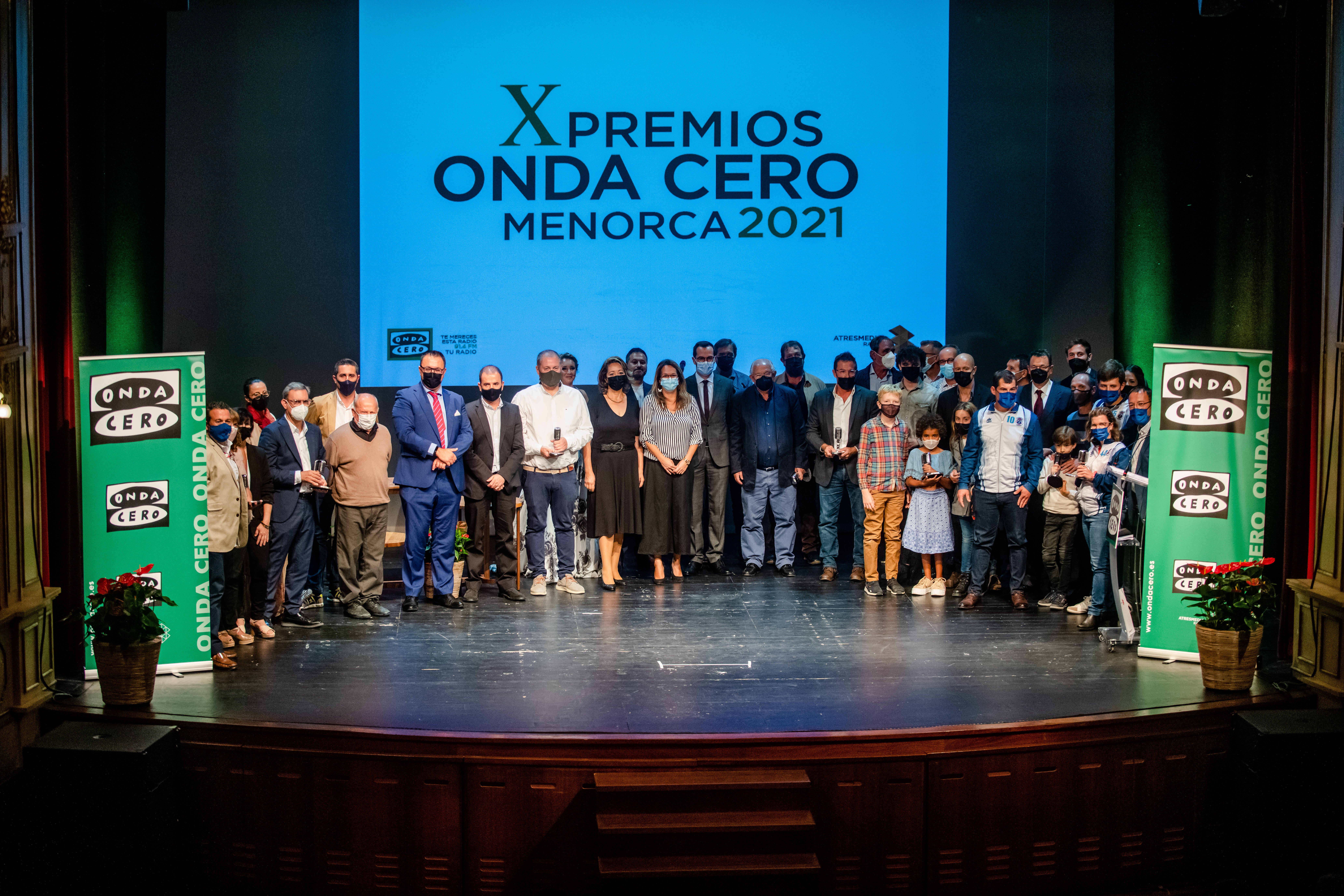 Onda Cero Menorca entrega 13 reconocimientos en la décima edición de sus Premios Onda Cero Menorca entrega 13 reconocimientos en la décima edición de sus Premios