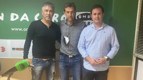 Mario Barrera, Paco Herrero y Josema San-Matías. Mario Barrera, Paco Herrero y Josema San-Matías.