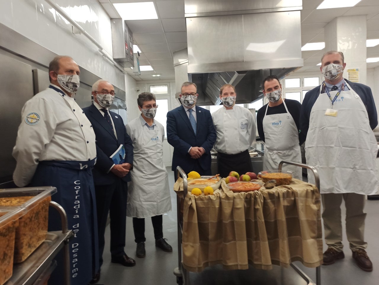 La Cocina Económica de Oviedo duplicó la entrega de menús durante la pandemia La Cocina Económica de Oviedo duplicó la entrega de menús durante la pandemia