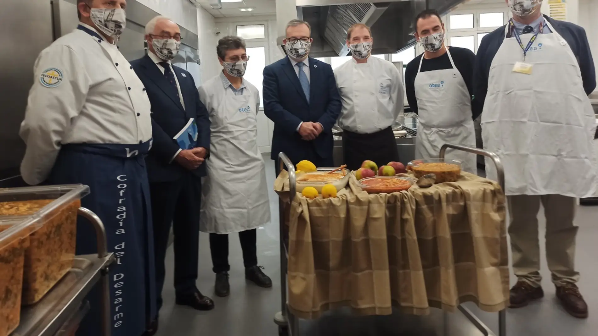 La Cocina Económica de Oviedo recibe el Desarme 