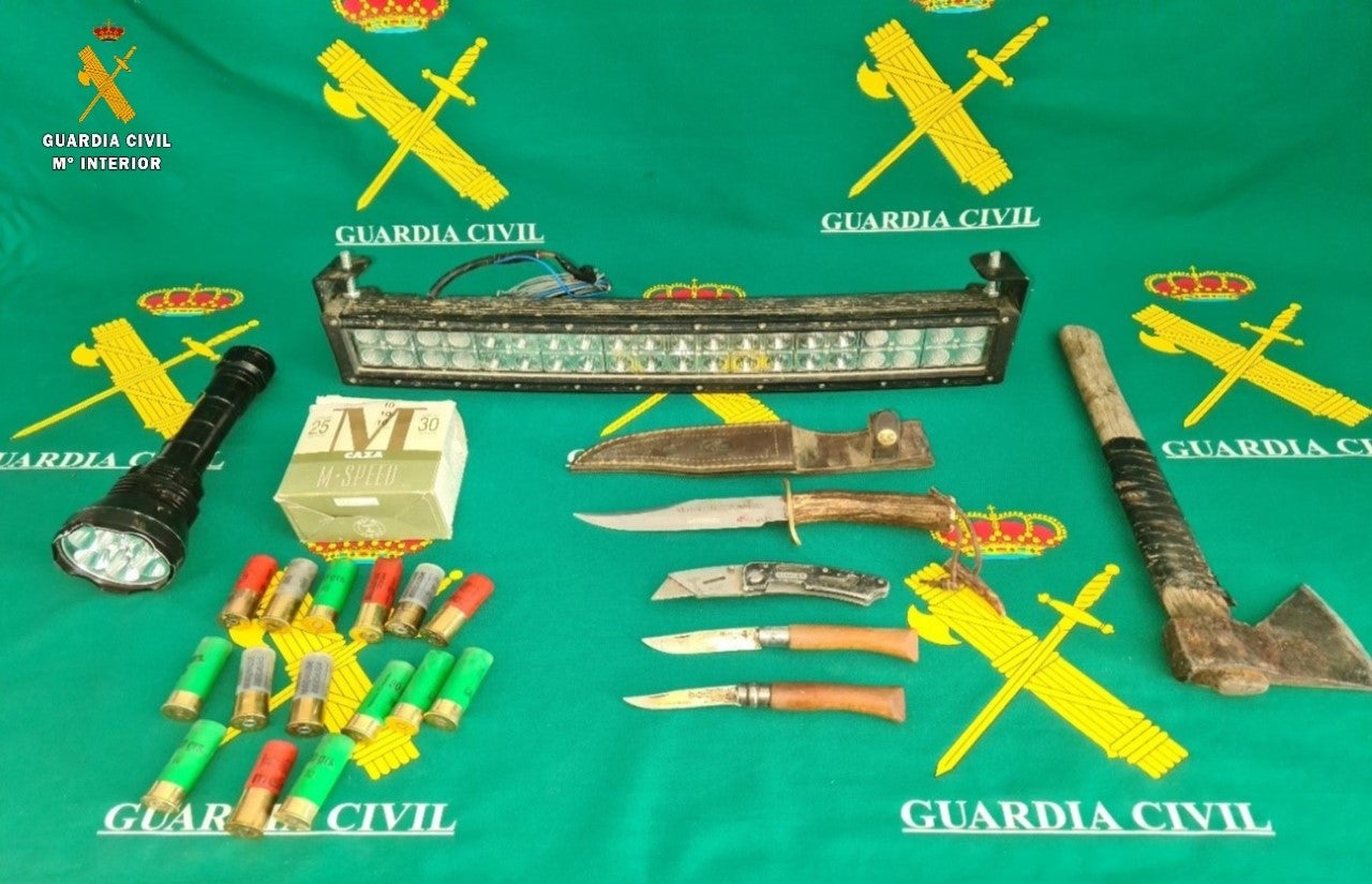 La Guardia Civil de Palencia sorprende a un cazador furtivo La Guardia Civil de Palencia sorprende a un cazador furtivo