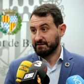 Imatge del líder del PSC de Badalona, Rubén Guijarro. 