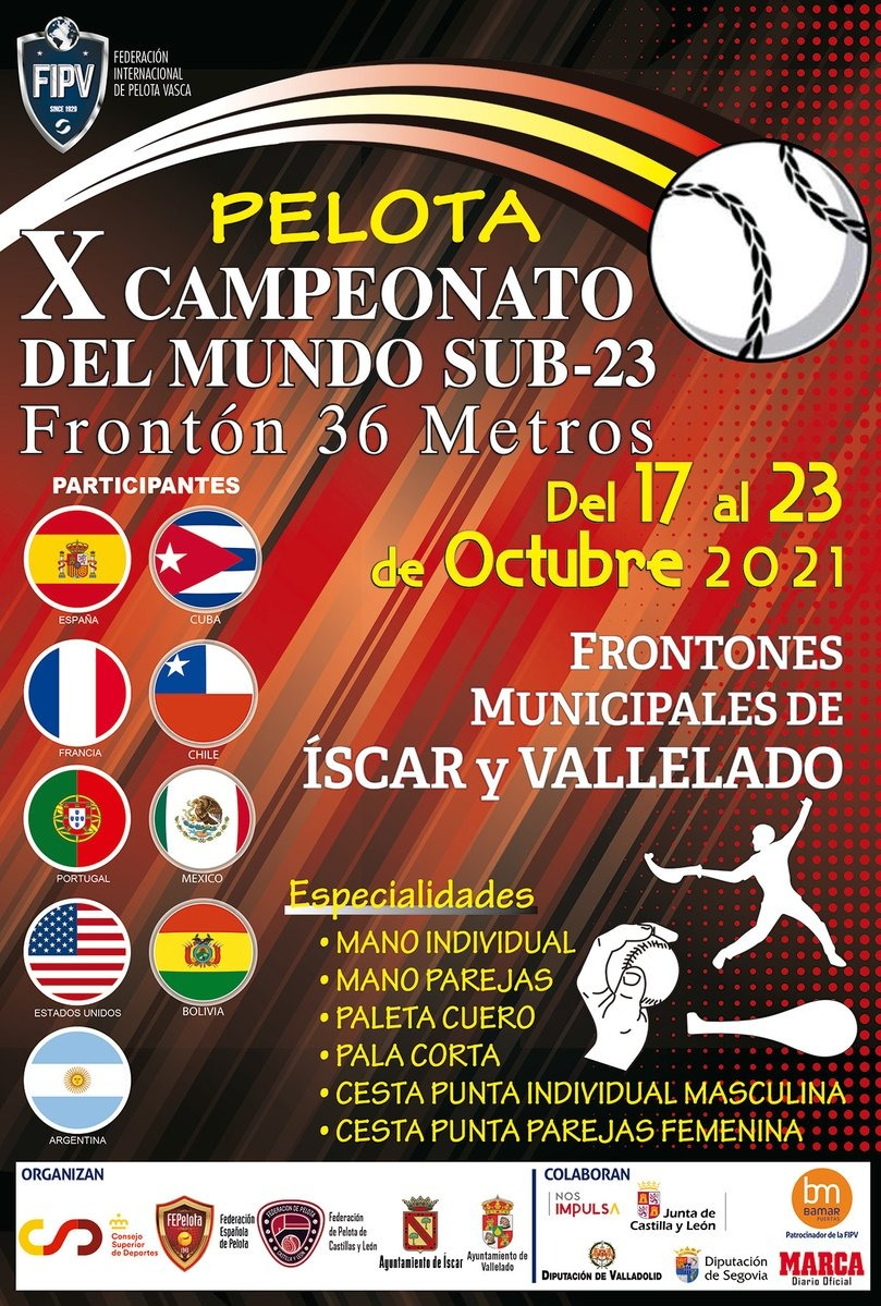 Íscar y Vallelado se visten de gala con el Mundial sub-23 Íscar y Vallelado se visten de gala con el Mundial sub-23