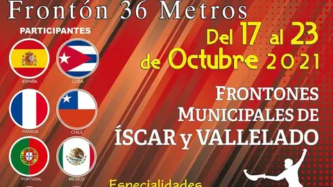 X Campeonato del Mundo sub 23 de pelota Iscar y Vallelado, Segovia
