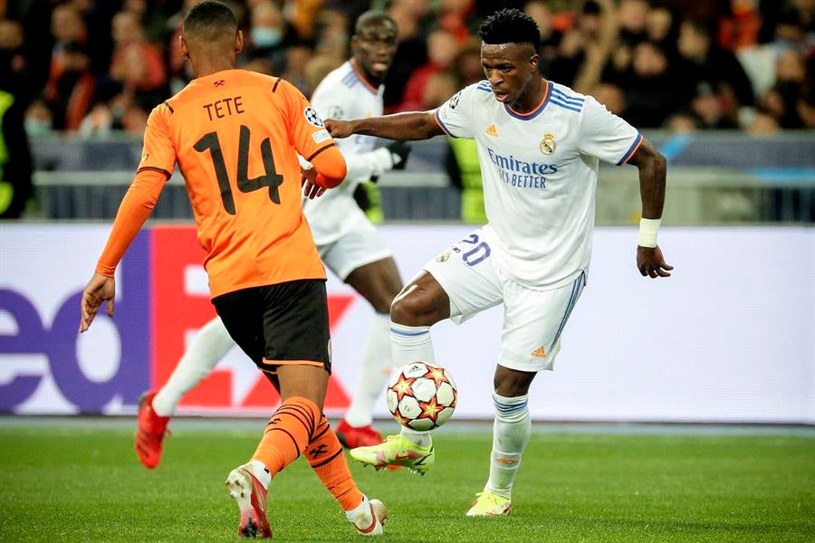 El Real Madrid cumple con nota ante el Shakhtar con un Vinicius estelar El Real Madrid cumple con nota ante el Shakhtar con un Vinicius estelar