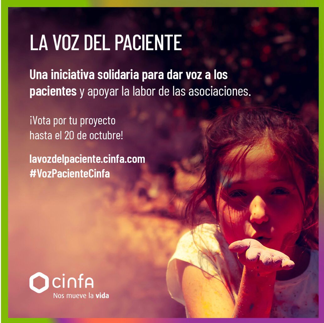 "La voz del paciente", la iniciativa solidaria de Cinfa para mejorar la calidad de vida de los enfermos y sus familias "La voz del paciente", la iniciativa solidaria de Cinfa para mejorar la calidad de vida de los enfermos y sus familias