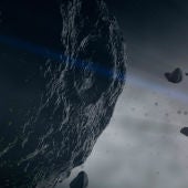 Imagen de un asteroide