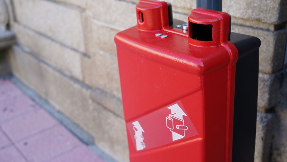 Contenedor para pilas