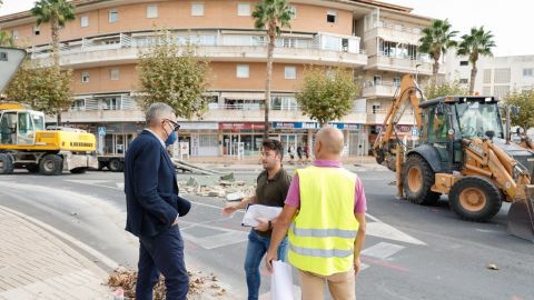 Obras del cruce del Albir con Altea Obras del cruce del Albir con Altea
