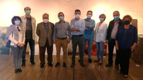 Jurado premios pintura en Campo de Criptana