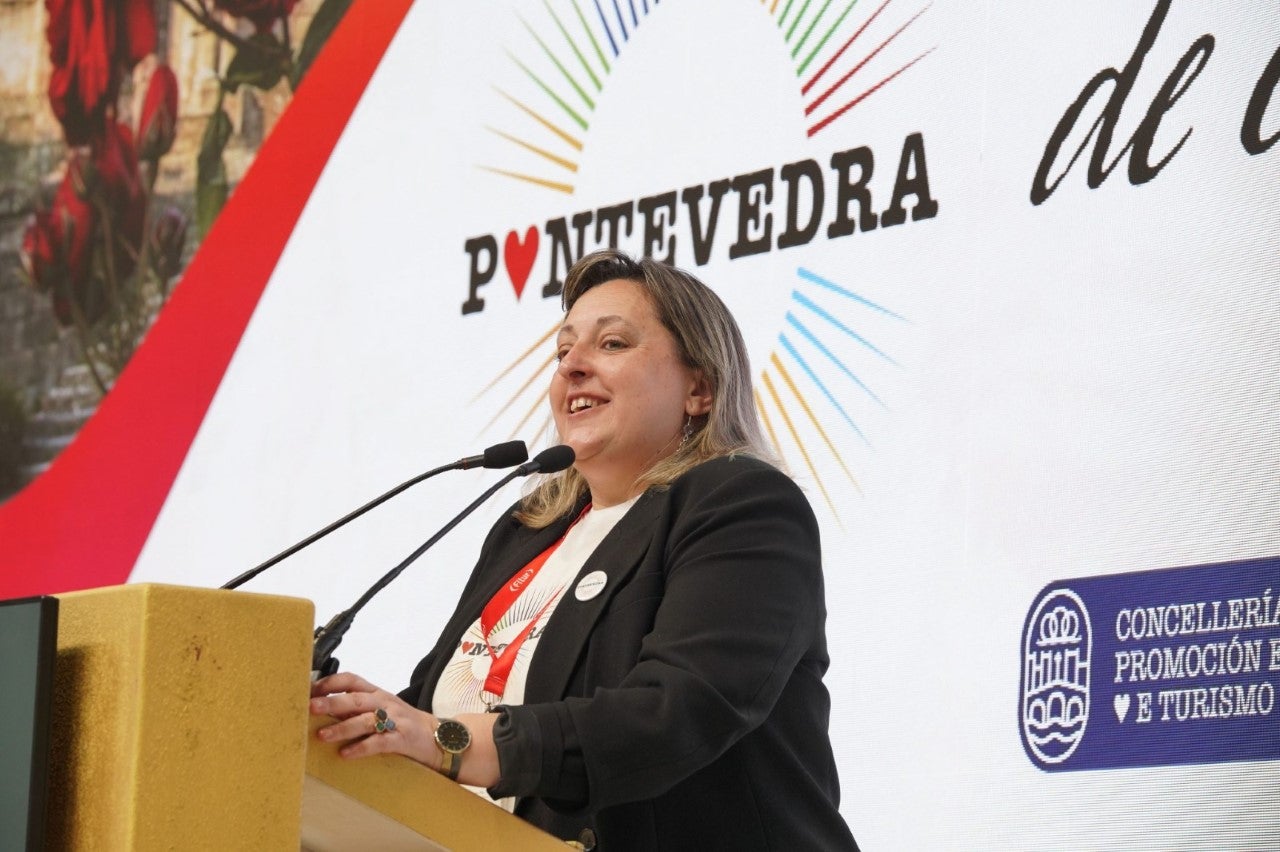 Yoya Blanco: "O novo vídeo que levamos a Fitur convídanos a desfrutar do turismo verde, deportivo e gastronómico" Yoya Blanco: "O novo vídeo que levamos a Fitur convídanos a desfrutar do turismo verde, deportivo e gastronómico"