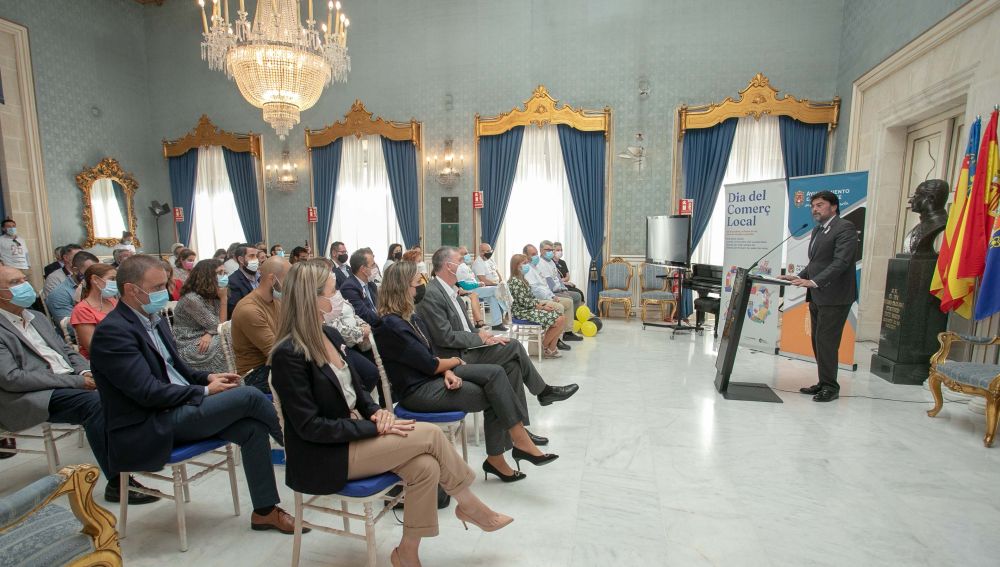 Intervención de Luis Barcala en la presentación del Día del Comercio Local 