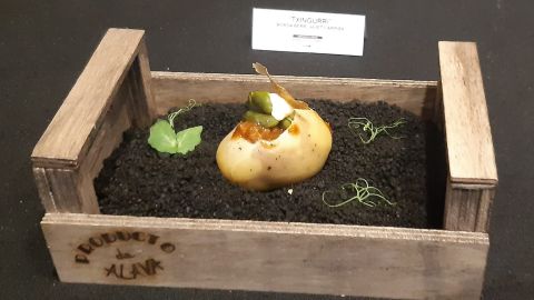 Txingurri, pintxo ganador del concurso de pintxos de Euskadi y Navarra