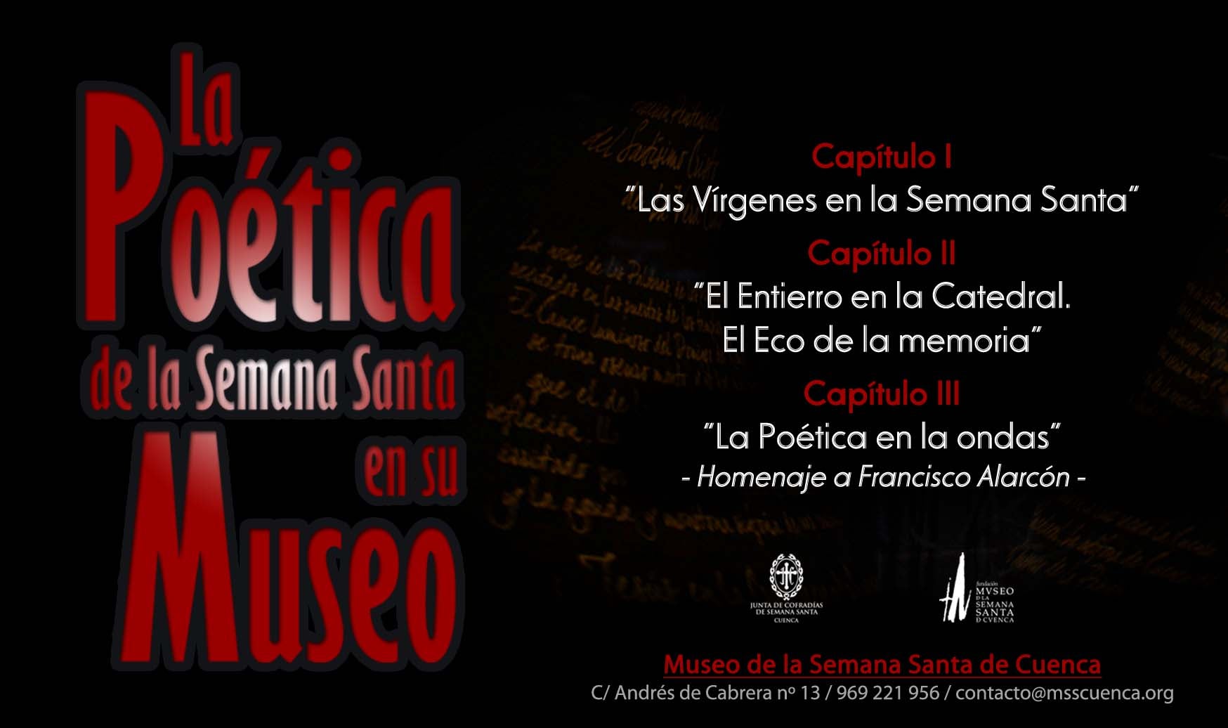 La poética de la Semana Santa de Cuenca La poética de la Semana Santa de Cuenca