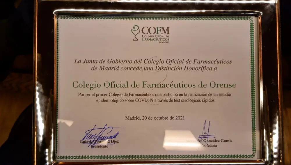 Colegio farmaceuticos de Ourense