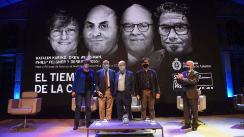 Galardonados con el Premio Princesa de Asturias de Investigaci&oacute;n Cient&iacute;fica y T&eacute;cnica 2021