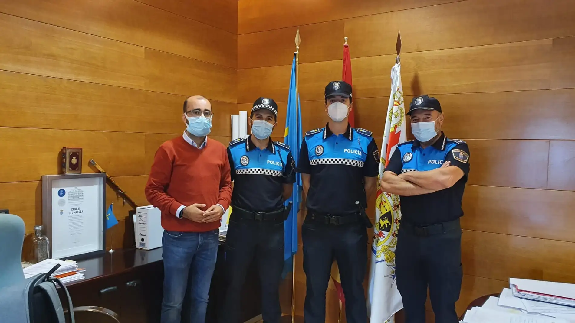 Darío Ron y Rubén Díaz, nuevos Agentes de Policía Local 