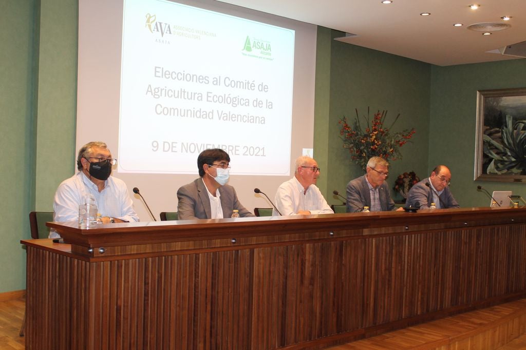 AVA-ASAJA y ASAJA Alicante aspiran a presidir el Comité de Agricultura Ecológica de la Comunitat Valenciana (CAECV) AVA-ASAJA y ASAJA Alicante aspiran a presidir el Comité de Agricultura Ecológica de la Comunitat Valenciana (CAECV)