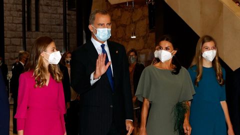 La Familia Real llega a Oviedo para las entrega de los Premios Princesa de Asturias